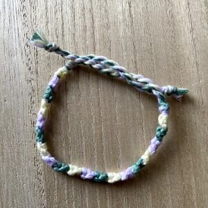 Eleanor Bracelet anklet trendy comfortable tie embroidery thread woven gift